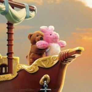 Osito y Conejito en el Barco