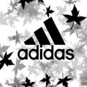 Logo de Adidas con Hojas