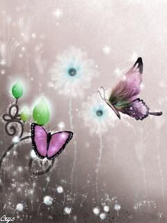 Mariposas y Flores Coloridas