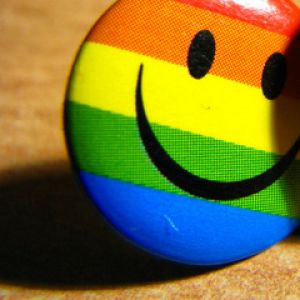 Cara Sonriente Arcoíris