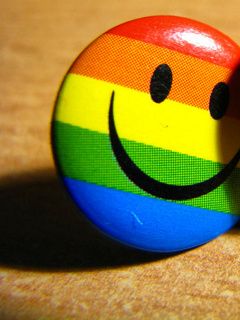 Cara Sonriente Arcoíris