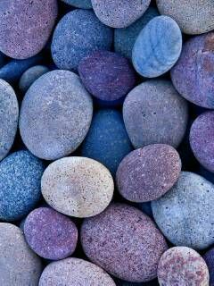Guijarros y Piedras Coloridas
