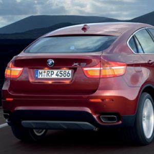BMW X6 Vista Trasera