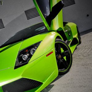 Lamborghini Murciélago Verde