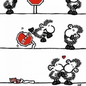No puedo dejar de amarte - Cómic lindo