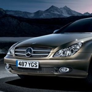 Mercedes Coche Vista Nocturna