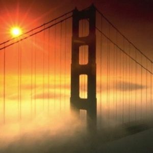 Atardecer en el Puente Golden Gate
