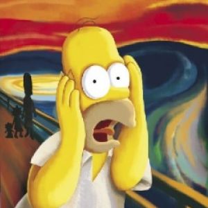Homer Simpson en El Grito