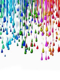Gotas de Pintura Coloridas