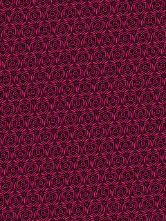Patrón Geométrico Rosa
