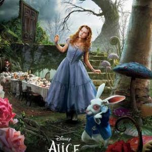 Escena Fantástica de Alicia en el País de las Maravillas
