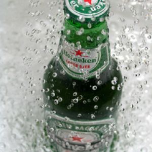 Botella de Cerveza Heineken