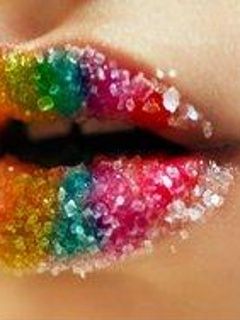 Labios de Azúcar Coloridos