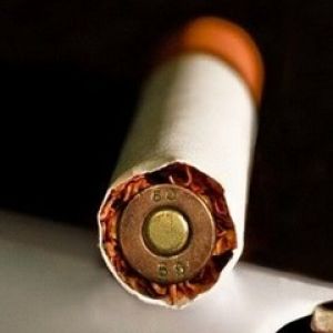 Arte de Cigarrillo Bala