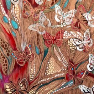 Arte de Mariposas Coloridas