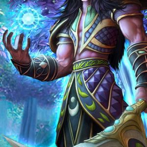 Guerrero Fantástico con Magia