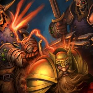 Escena de Batalla Fantástica