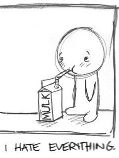 Caricatura I Hate Everything