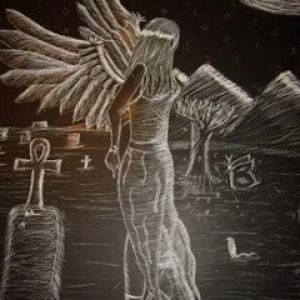 Ángel con Alas Arte Fantástico