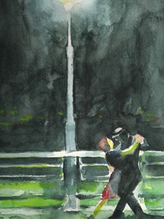 Baile Romántico Bajo la Farola