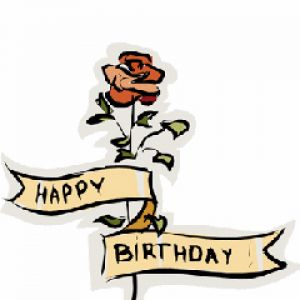 Rosa de Cumpleaños