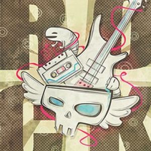 Ilustración de Música Rock