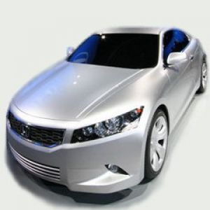 Auto Plateado Elegante