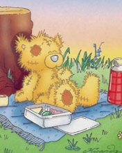 Osito Tierno en un Picnic