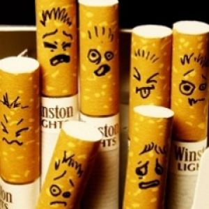 Cigarrillos Divertidos con Caras