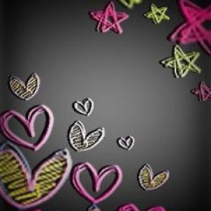 Corazones y Estrellas Coloridas