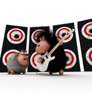 Animales Divertidos Tocando Música