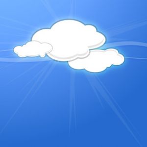 Cielo Azul con Nubes