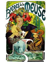Bieres de la Meuse Art Nouveau