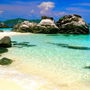 Paraíso de Playa Tropical