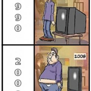 Humor 1990 vs 2008