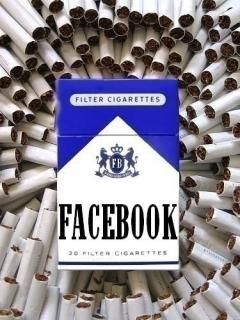 Paquete de Cigarrillos Facebook