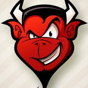 Personaje de Diablo de Caricatura