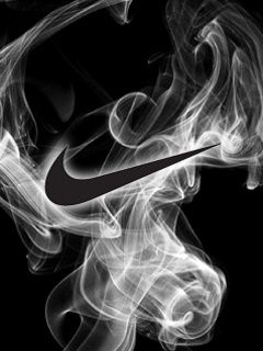 Logo de Nike en Humo