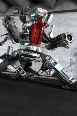 Diseño de Robot Futurista