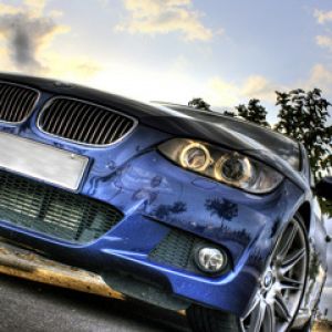BMW Coche Acercado