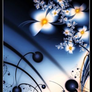 Diseño Abstracto Floral