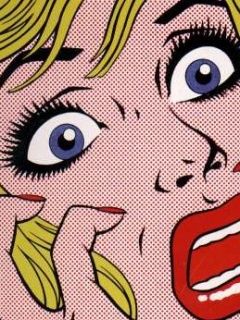 Mujer Pop Art Expresiva