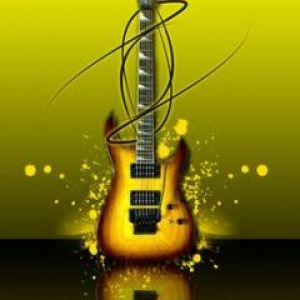 Arte de Guitarra Eléctrica