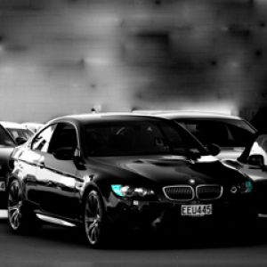 Coche BMW M3 Negro