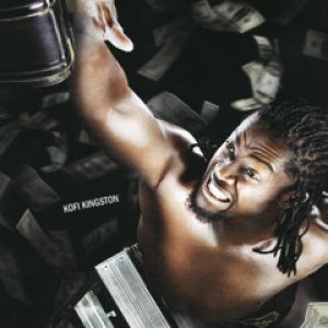 Acción de Lucha Libre de Kofi Kingston