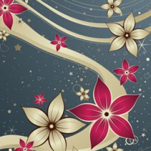 Diseño Abstracto Floral