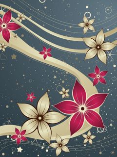 Diseño Abstracto Floral
