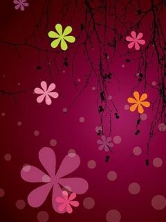 Diseño Abstracto de Flores Coloridas