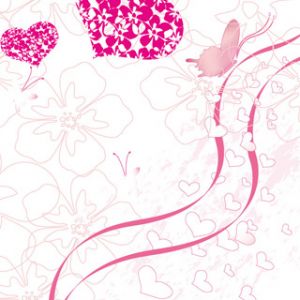 Corazones Florales