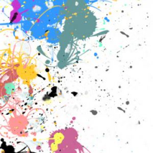 Arte Splash Abstracto Colorido